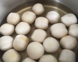 お月見だんご風 ・里芋のみたらし作り方1写真