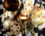 きのこと蓮根のコク旨オイスターバター焼き作り方5写真