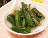 超簡単 おくらの磯辺揚げ作り方3写真