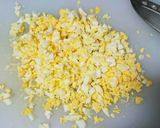 葉物に巻くと美味♪アボカドたまごサラダ★作り方1写真