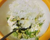 葉物に巻くと美味♪アボカドたまごサラダ★作り方5写真