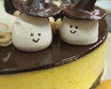 かぼちゃとオレオのハロウィンムースケーキ作り方11写真