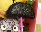 トトロ弁当に！めいちゃんの帽子&傘作り方14写真