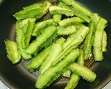 四角豆の簡単炒めステーキソース作り方3写真
