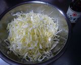 ＊キャベツと塩昆布でつきだしサラダ＊作り方1写真