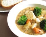麻婆豆腐×ホワイトシチュ—作り方10写真