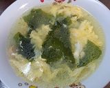 簡単ワカタマ（ワカメ＆卵）スープ作り方12写真