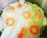 白菜deﾛｰﾙｷｬﾍﾞﾂ風~豆乳仕立て~作り方1写真