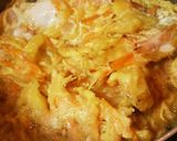 ボリューム卵とじ★かき揚げ丼作り方5写真