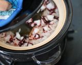 土鍋で　たこめし作り方5写真