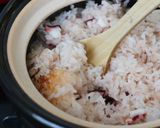 土鍋で　たこめし作り方6写真