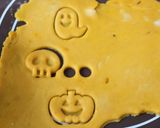 ハロウィンに　かぼちゃクッキー（卵なし）作り方9写真