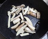 ホオベニシロアシイグチのソテー（珍品料理作り方7写真