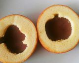 スライス生チョコ＊ハロウィンバームケーキ作り方7写真