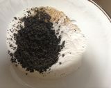 ＊米粉で黒ゴマもちもちパンケーキ＊作り方3写真