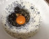 ＊米粉で黒ゴマもちもちパンケーキ＊作り方4写真
