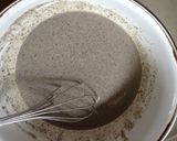 ＊米粉で黒ゴマもちもちパンケーキ＊作り方5写真