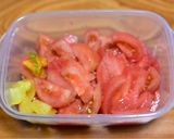 夏のごちそう♡トマトと豆とひき肉の煮込作り方4写真