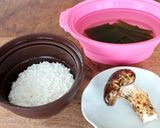 敬老の日に！昆布だしで炊く松茸ごはん作り方1写真