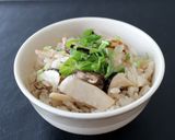 敬老の日に！昆布だしで炊く松茸ごはん作り方4写真