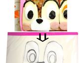 チップとデール秋キャラ弁作り方3写真