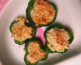 離乳食後期からのピーマンの肉詰め作り方4写真