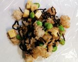 枝豆&昆布&チーズのおにぎり作り方4写真