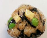 枝豆&昆布&チーズのおにぎり作り方5写真