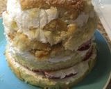 簡単エルサのドレスケーキ②作り方3写真
