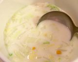 ☆白菜のミルクスープ☆作り方3写真