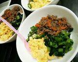 ♡野菜たっぷり子供大好き三色そぼろ丼♡作り方10写真