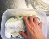 レタスのおひたし 包丁まな板鍋不要作り方3写真