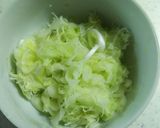 ゆる糖質オフ♪油揚げでお好み焼き作り方2写真