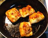 ゆる糖質オフ♪油揚げでお好み焼き作り方8写真