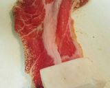 薄切り豚肉のはんぺん巻き唐揚げ作り方1写真