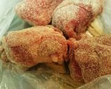 薄切り豚肉のはんぺん巻き唐揚げ作り方2写真