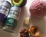ベジパスタ♡アボカドトマトカレーソース♡作り方1写真