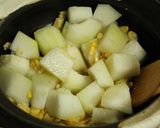 土鍋(ぬくたなべ)で作る冬瓜のカレー煮！作り方3写真