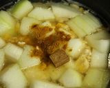 土鍋(ぬくたなべ)で作る冬瓜のカレー煮！作り方4写真