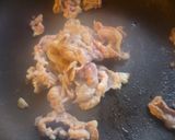 こってり♡ゴーヤと豚肉の焼きうどん♪作り方3写真