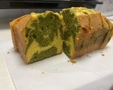 桑の葉マーブルパウンドケーキ作り方12写真
