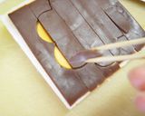30秒★ハロウィン感満点！デコ食パン作り方4写真