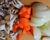 たっぷり白菜と♪鶏むね肉のトマト煮込み作り方1写真