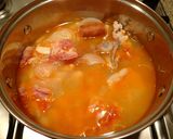白インゲン豆と豚肉のシチュー作り方3写真