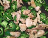こどもピーマンで鶏肉炒め作り方5写真