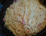 簡単カルボナーラ　作り方5写真