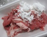 ピーナッツバター入り麻婆豆腐作り方2写真