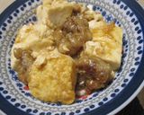 ピーナッツバター入り麻婆豆腐作り方8写真