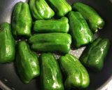 大好き☆ピーマンの肉詰め☆作り方7写真