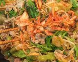 レタス外葉で作る豚キムチ作り方8写真